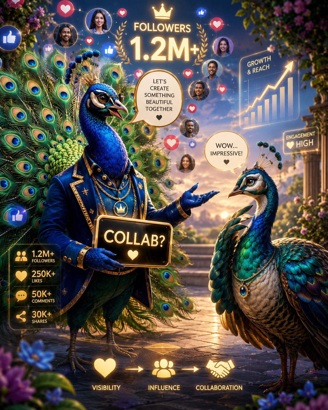 Collaboration attraction lesson artwork